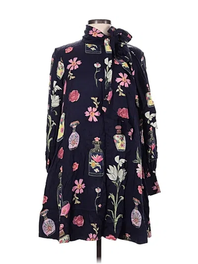 Pre-owned Maeve Casual Dress In Blue