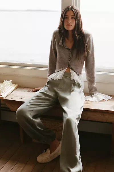 Maeve Utility Trousers Pants In Green