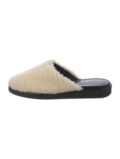 Pre-owned Magda Butrym Mules In Black/neutrals