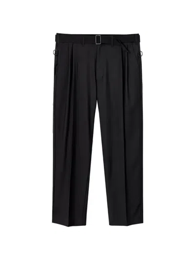 Magic Stick Dress Fake Bontage Trousers In Black