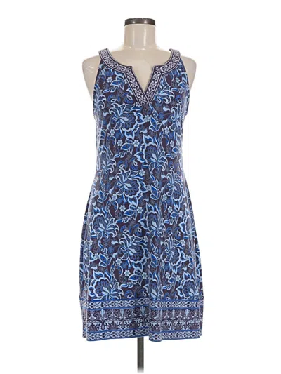 Pre-owned Magnolia Grace Casual Dress In Blue
