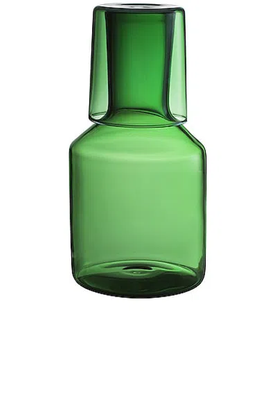 Maison Balzac Green Carafe And Glass Set