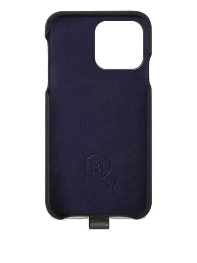 Maison De Sabre Iphone 15 Pro Max Rope Card Slot Phone Case In Blue