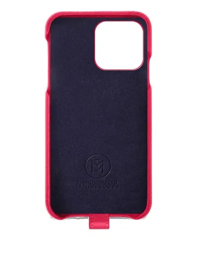 Maison De Sabre Iphone 15 Pro Sling Card-slot Phone Case In Blue