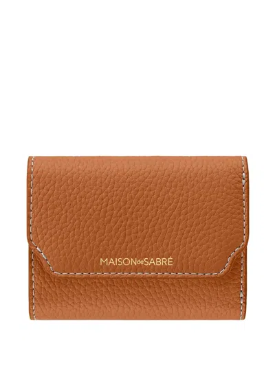 Maison De Sabre The Trifold Wallet In Brown