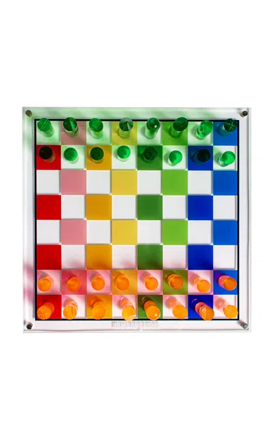 Maison Games - Rainbow Acrylic Chess - Multi