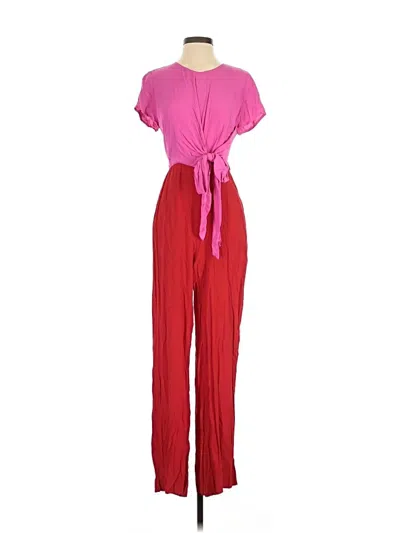 Pre-owned Maison Jules Jumpsuit In Red