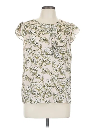 Pre-owned Maison Jules Sleeveless T-shirt In Ivory