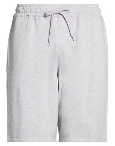 Maison Labiche Man Shorts & Bermuda Shorts Light Grey Size L Organic Cotton In Gray