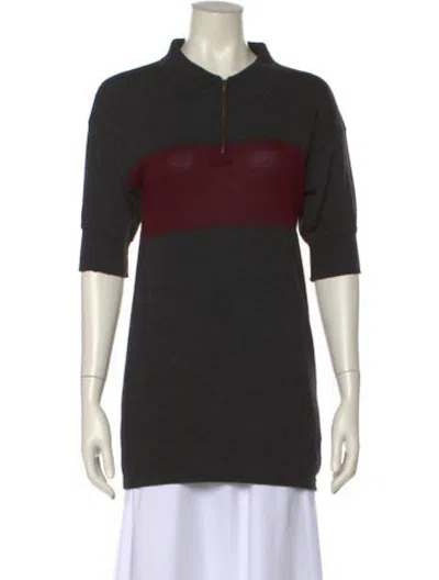 Pre-owned Maison Margiela 2022 Wool Polo In Black