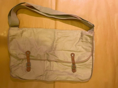Pre-owned Maison Margiela Messenger Bag In Ivory