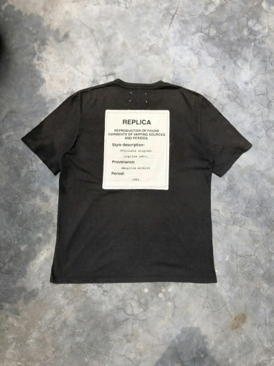 Pre-owned Maison Margiela Replica T Shirt In Black