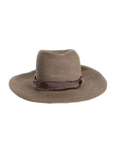 Pre-owned Maison Michel Hemp Hat In Neutrals