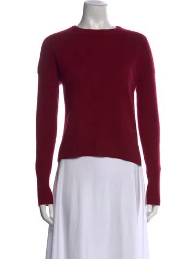 Pre-owned Maje Crew Neck Sweater In Red