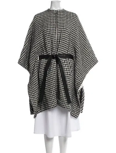Pre-owned Maje Houndstooth Print Sweater In Neutrals