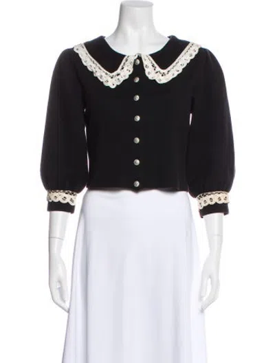 Pre-owned Maje Jacket In Black