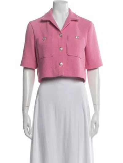 Pre-owned Maje Jacket W/ Tags In Pink