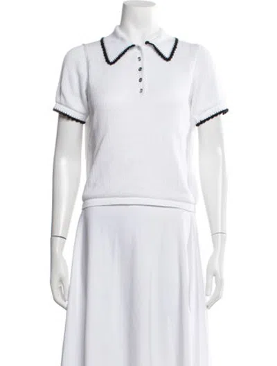 Pre-owned Maje Sweater In White