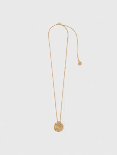 Maje Zodiac Medal In Aquarius /