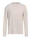 Majestic Filatures Man Sweater Beige Size M Linen, Elastane