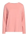 Majestic Filatures Woman Sweatshirt Antique Rose Size 1 Viscose, Elastane In Pink