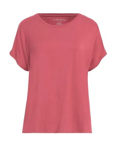 Majestic Filatures Woman T-shirt Pastel Pink Size 3 Viscose, Elastane