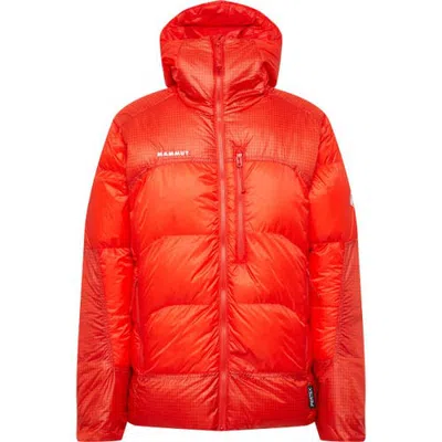 Mammut Taiss Pro Belay In Hooded Jacket In Orange