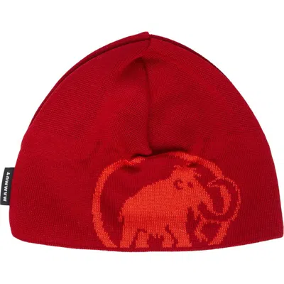 Mammut Tweak Beanie In Dark  Red/ Red