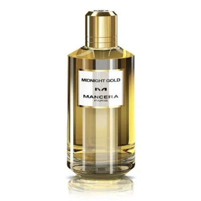 Mancera Midnight Gold /  Paris Edp Spray 4.0 oz (120 Ml) (u) In Black,gold Tone,rose Gold Tone,white