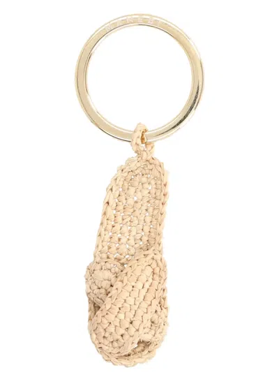 Manebi Portachiavi "espa" In Beige