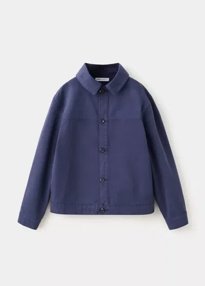 Mango Kids' Blouson En Jean In Blue