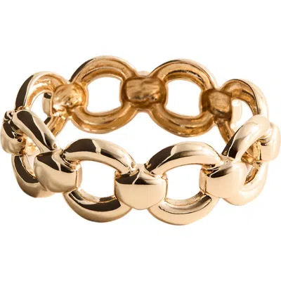 Mango Chain Bracelet In Gold