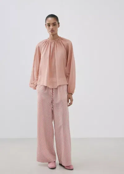 Mango Chemise Pyjama Fluide In Pink