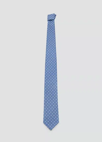 Mango Man Tie Oval8 Blue