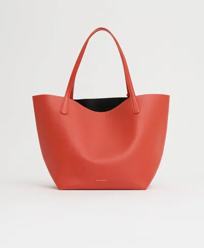 Mansur Gavriel Everyday Soft Tote In Red