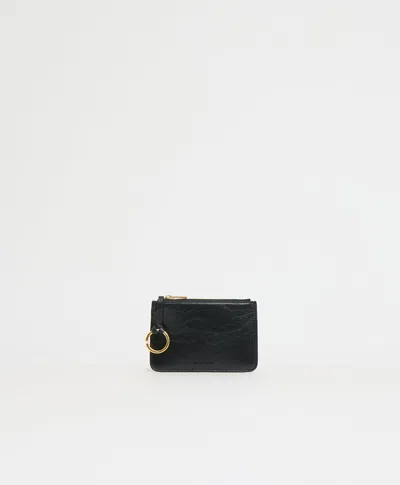 Mansur Gavriel Keychain Zip Case In Black