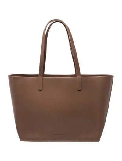 Pre-owned Mansur Gavriel Leather Tote In Brown