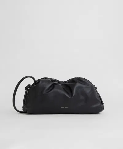 Mansur Gavriel Oversized Cloud Clutch | Italian Leather In Black/flamma