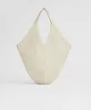 Mansur Gavriel Soft M Hobo In Jasmine