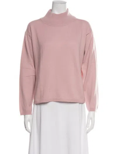 Pre-owned Mansur Gavriel Wool Turtleneck Sweater W/ Tags In Pink