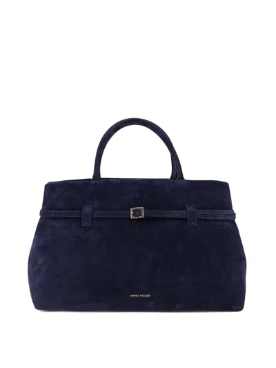 Manu Atelier Bag Le Cambon 35 In Blue