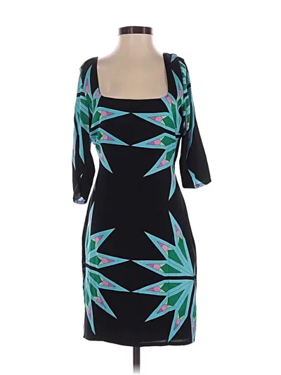 Pre-owned Mara Hoffman Cocktail Dress In Teal