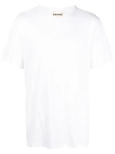 Marane Short-sleeve Crew-neck T-shirt In White