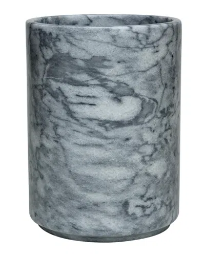 Marble Crafter Eris Collection Cloud Gray Wastebasket With Liner
