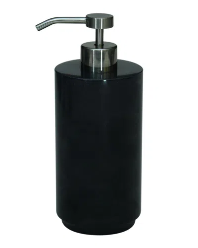 Marble Crafter Eris Collection Jet Black Soap Dispenser