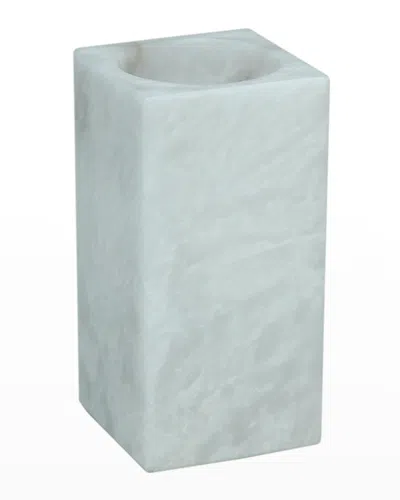 Marble Crafter Sinon Collection Tumbler In Pearl White