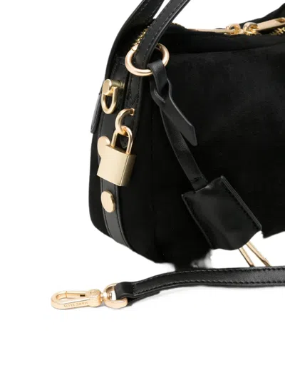 Marc Ellis Roslyn Padlock-detail Shoulder Bag In Black