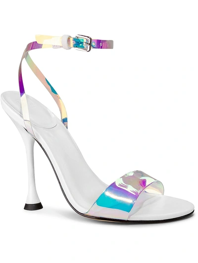 Marc Fisher Ltd Calisty Womens Slip-on Strappy Heels In Blue