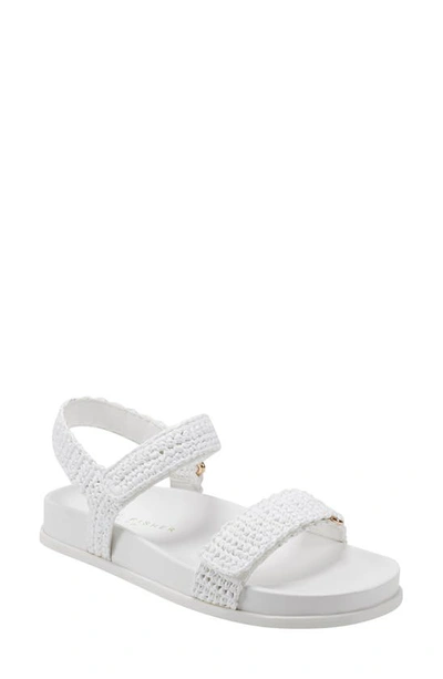 Marc Fisher Ltd Lenore Sandal In Ivory