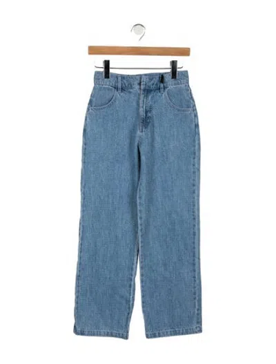 Pre-owned Marc Jacobs High-rise Straight Leg Jeans In Blue